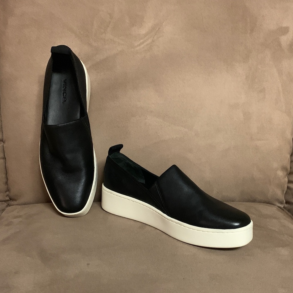 Vince Black and White Women's Sneakers